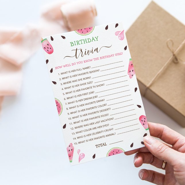 How Well Do You Know The Birthday Girl party game (Creator Uploaded)