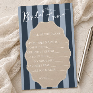How Well Do You Know the Bride Trivia Game