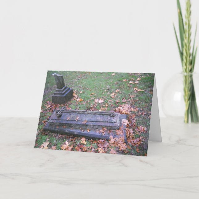 "How will you spend eternity?" Hallowe’en Card (Front)