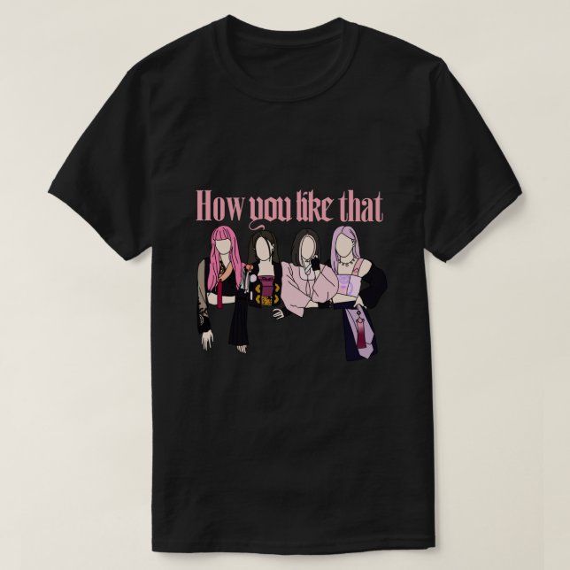 How You Like That Blackpink Kpop Hanbok  Classic T T-Shirt (Design Front)