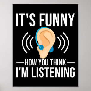 How You Think Deaf Poster