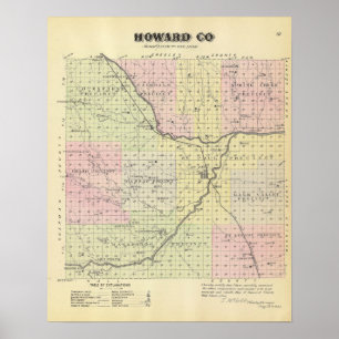 Howard County, Nebraska Poster
