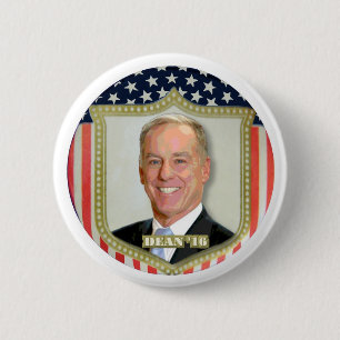 Howard Dean for President 2016 6 Cm Round Badge