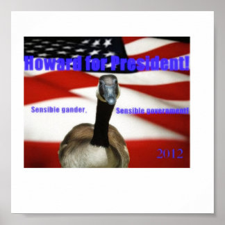 Howard for President 2012 Poster