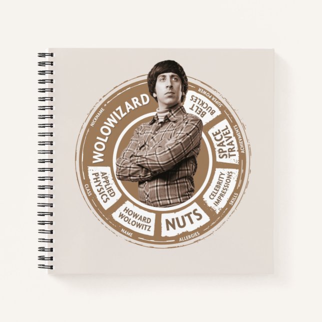 Howard Info Graphic Notebook (Front)