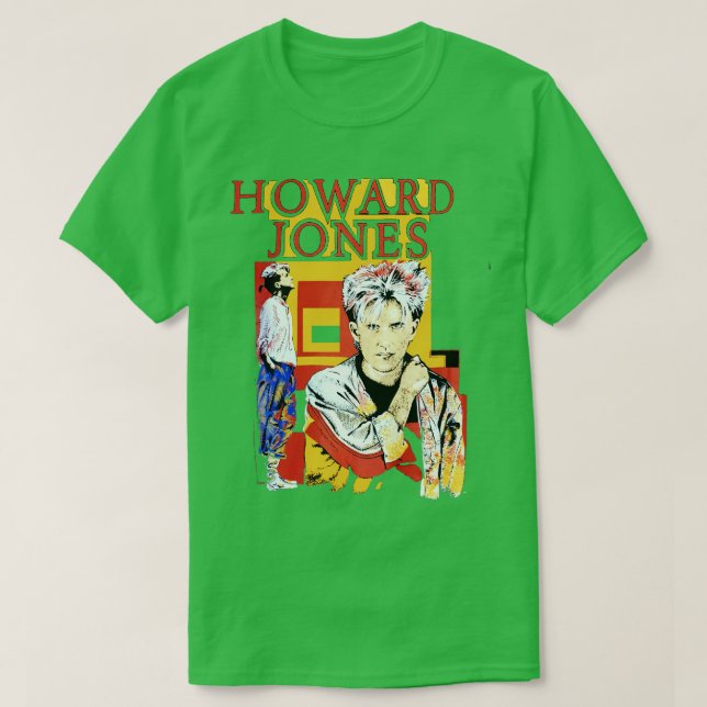 HOWARD JONES Vintage 80s T-Shirt (Design Front)