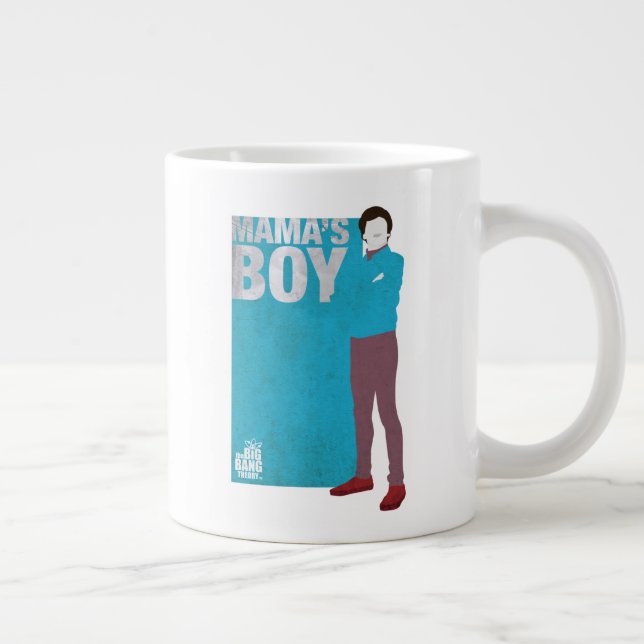 Howard | Mama's Boy Large Coffee Mug (Right)