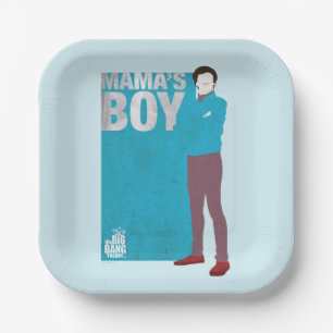 Howard   Mama's Boy Paper Plate
