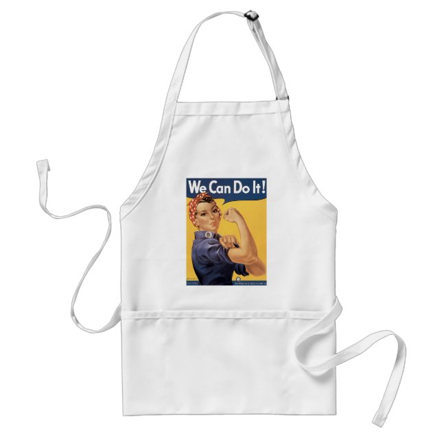 Howard Miller We Can Do It Rosie the Riveter Standard Apron (Front)
