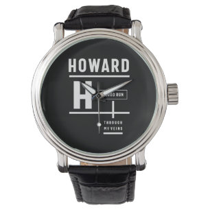 Howard Personalised Name Birthday Gift Watch