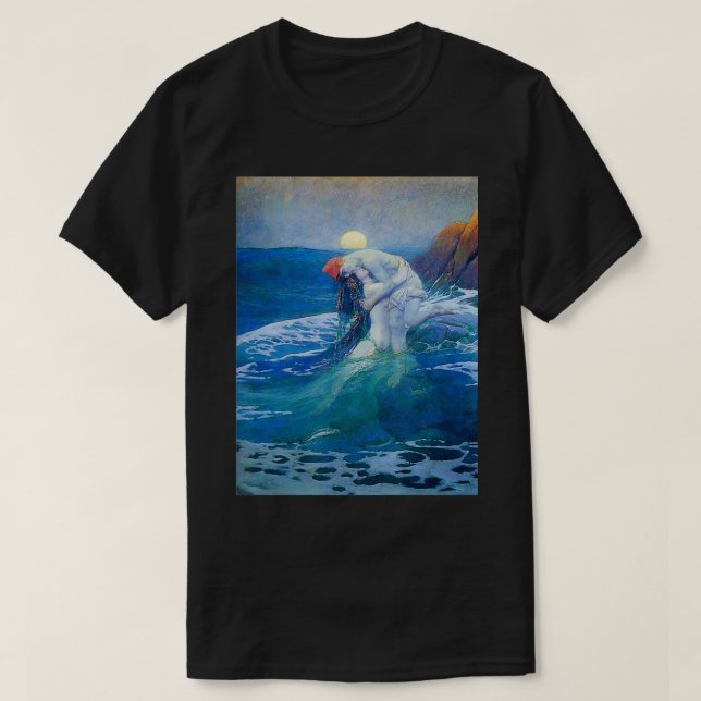 Howard Pyles The Mermaid  T-Shirt (Design Front)