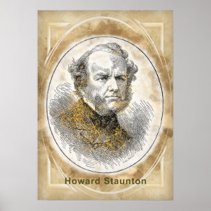 Howard Staunton Poster