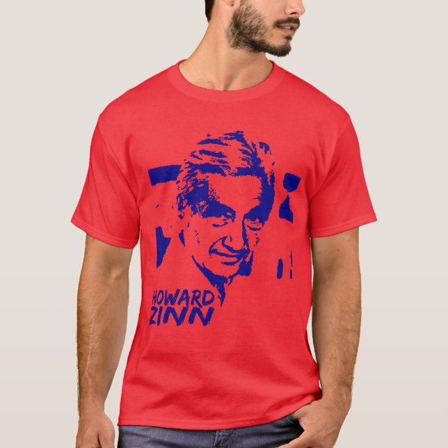 Howard Zinn Royal Blue T-Shirt (Front)