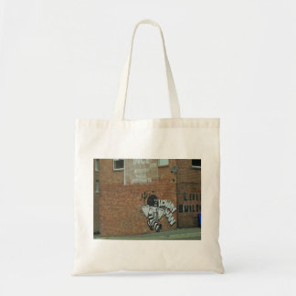 Howay man graffiti tote bag