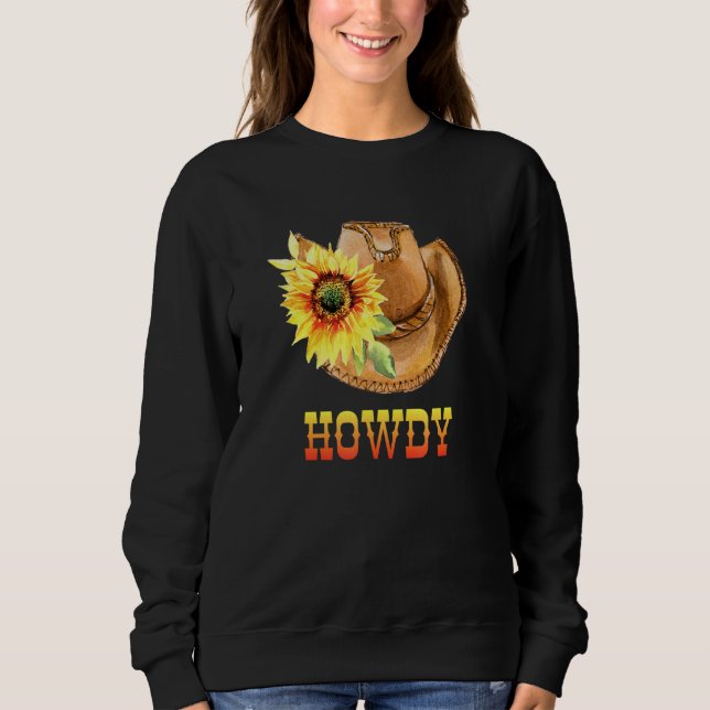 Howdy 1 sweatshirt (Front)