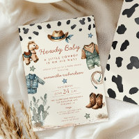 Howdy Baby Little Cowboy Baby Shower