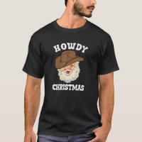 Howdy Christmas Cowboy Country Western Santa Decor
