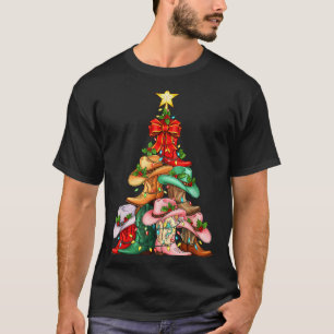 Howdy Christmas Tree Western Cowgirl Boots Xmas Li T-Shirt