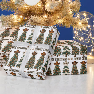 Howdy Christmas Wrapping Paper