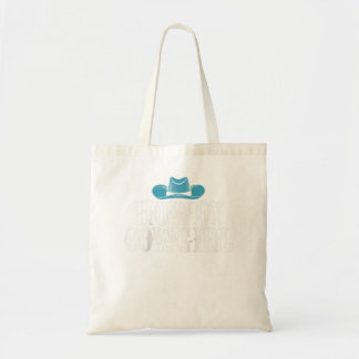 Howdy Cowgirl Western Country Southern Apparel Rag Tote Bag