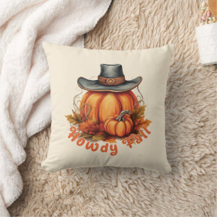 Howdy Fall – Rustic Autumn Vibes Cushion