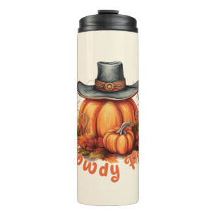 Howdy Fall – Rustic Autumn Vibes Thermal Tumbler