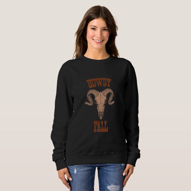 Howdy Fall Sweatshirt (Front Full)