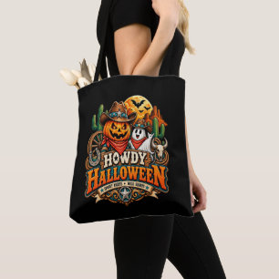 Howdy Halloween Tote Bag