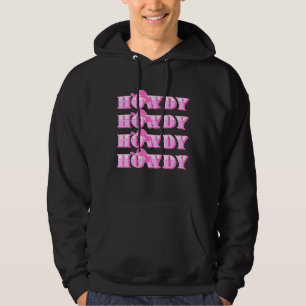 Howdy Howdy Rodeo Western Retro Vintage Country So Hoodie