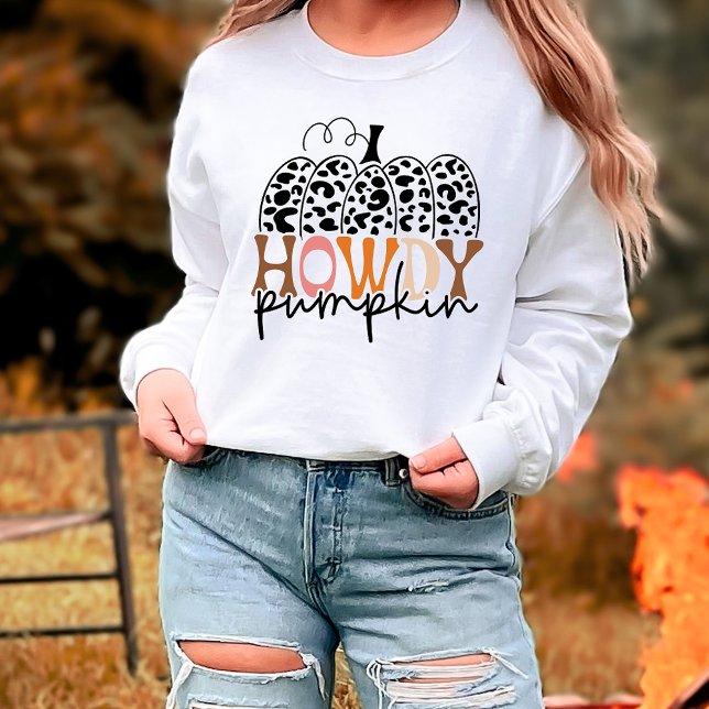 Howdy Pumpkin Fall Sweatshirt (Creator Uploaded)