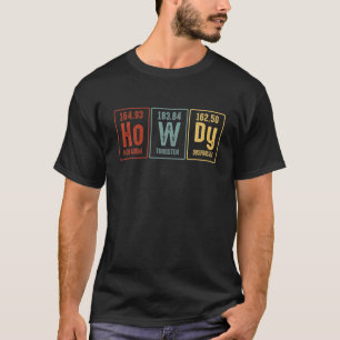 Howdy Rodeo Western Retro Vintage Country Southern T-Shirt