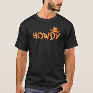 Howdy Rodeo Western Retro Vintage Country Southern T-Shirt