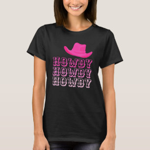 Howdy Rodeo Western Retro Vintage Country Southern T-Shirt