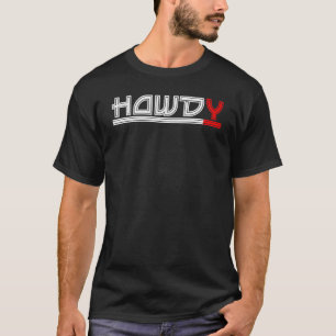 Howdy Rodeo Western Retro Vintage Country Southern T-Shirt