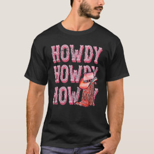 Howdy Rodeo Women Vintage Western Country Southern T-Shirt