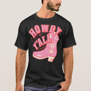 Howdy Rodeo Women Vintage Western Country Southern T-Shirt