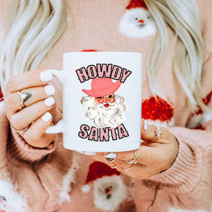 Howdy Santa Holiday Christmas Coffee Mug