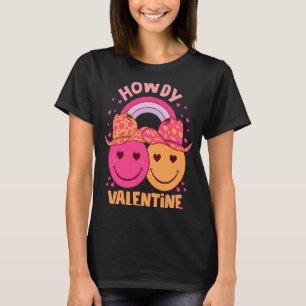 Howdy Valentine 2023 Matching Couple Costume T-Shirt