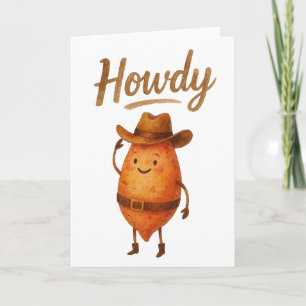 Howdy yam card