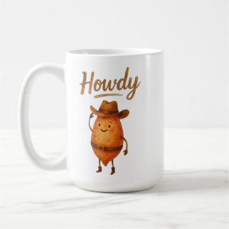 Howdy yam coffee mug