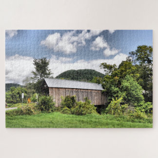 Howe Bridge 1879 Vermont -Puzzle Jigsaw Puzzle