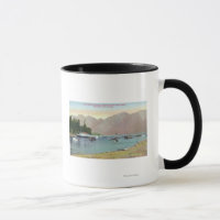 Howe Sound View of Union Steamer at Bowen Island