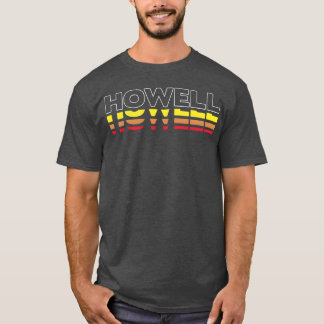Howell First Name Funny Vintage Sunset Howell boy T-Shirt