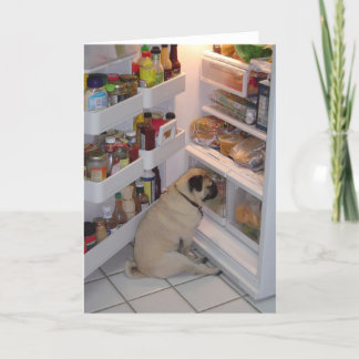 Howie Pee Pugpants Card