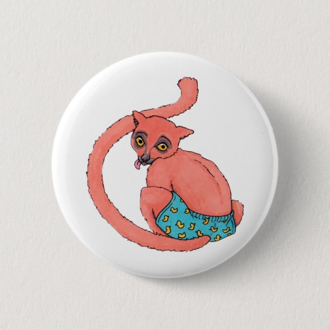 Howie the Lekey 6 Cm Round Badge (Front)