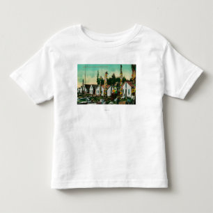 Howkan, Alaska Indian Village and Totems Toddler T-Shirt