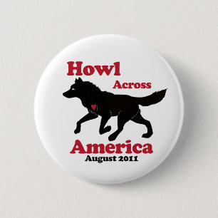 Howl Across America Button