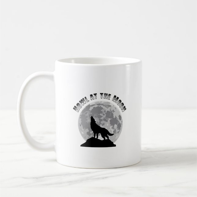 Howl at the moon Mug (Left)