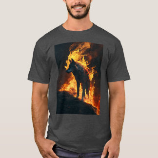 Howl of the Flames,Ignite the Wolf T-Shirt