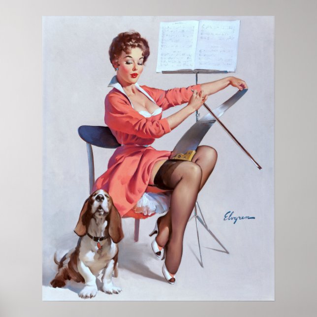 Howler Pin Up Poster (Front)